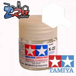 X-22 Pintura Acrílica Barniz Brillante 10Ml Tamiya