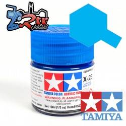 X-23 Pintura Acrílica Azul Translucido 10Ml Tamiya