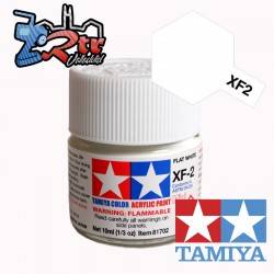 XF-2 Pintura Acrílica Blanco Mate 10Ml Tamiya
