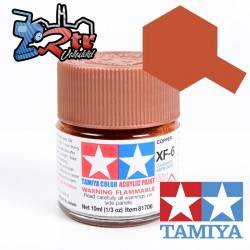 XF-6 Pintura Acrílica Cobre Mate 10Ml Tamiya