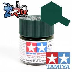 XF-11 Pintura Acrílica Verde Armada Japonesa 10Ml Tamiya