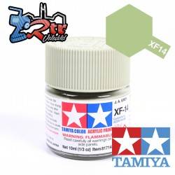 XF-14 Pintura Acrílica Gris Armada Japonesa Mate 10Ml Tamiya