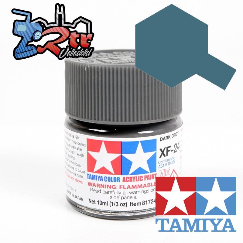 XF-24 Pintura Acrílica Gris Oscuro Mate 10Ml Tamiya