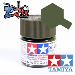 XF-62 Pintura Verde Oliva Mate 10Ml Tamiya