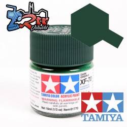 XF-70 Pintura Acrílica Verde Oscuro 2 Mate 10Ml Tamiya