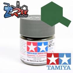 XF-73 Pintura Acrílica Verde Oscuro JGSDF Mate 10Ml Tamiya