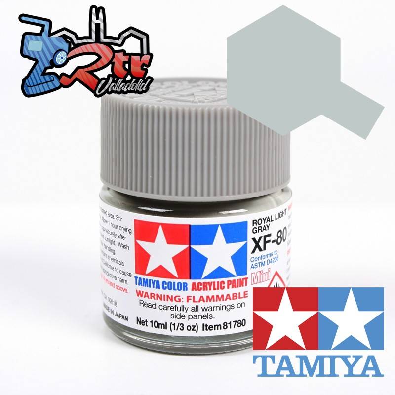 XF-80 Pintura Acrílica Gris Claro Royal 10Ml Tamiya
