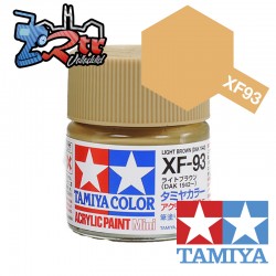 XF-93 Pintura Acrílica Marrón Claro DAF 1942 10Ml Tamiya