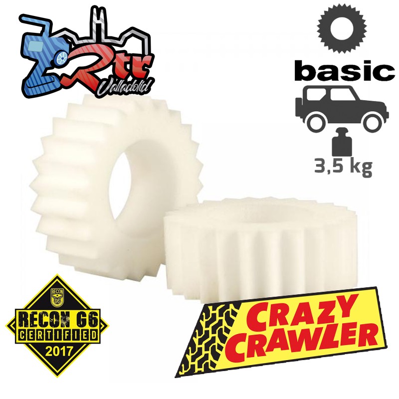 LaserFoam 1.9 R92x35 Basic Crazy Crawler CYC026