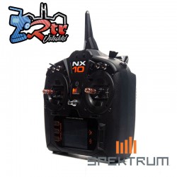 Emisora Spektrum NX10 10 Canales DSMX 2.4 GHz Solo Trasmisor