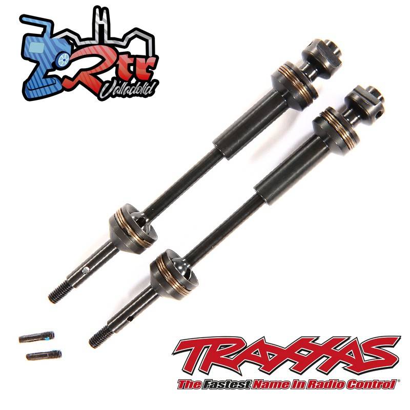 Ejes de transmisión, trasero, estriado de acero Traxxas TRA9052X