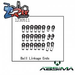 Juego de extremos de varillaje de bola Absima 1230511