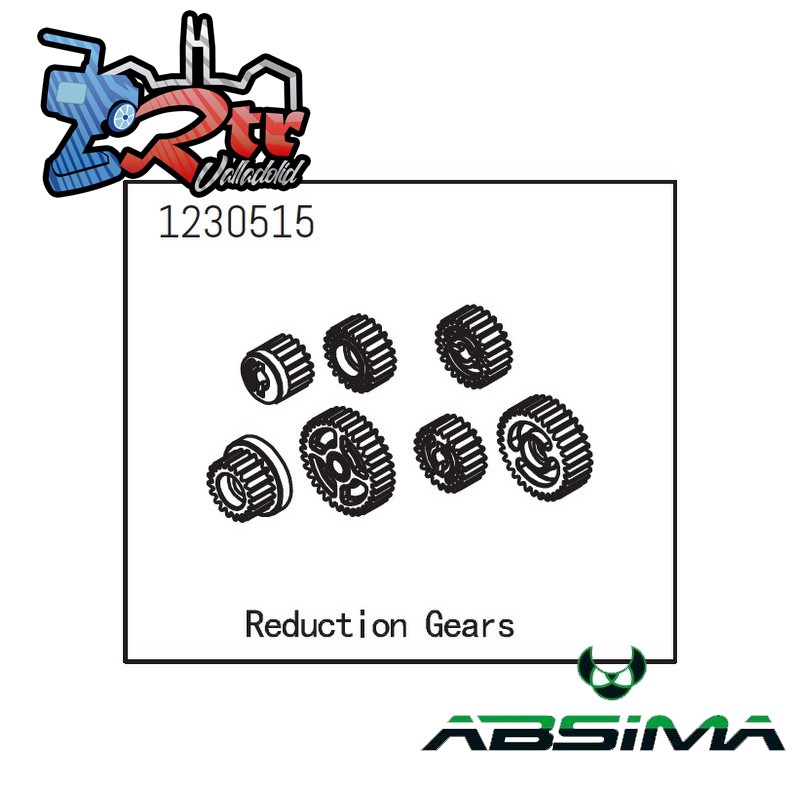 Engranajes de reducción Absima 1230515