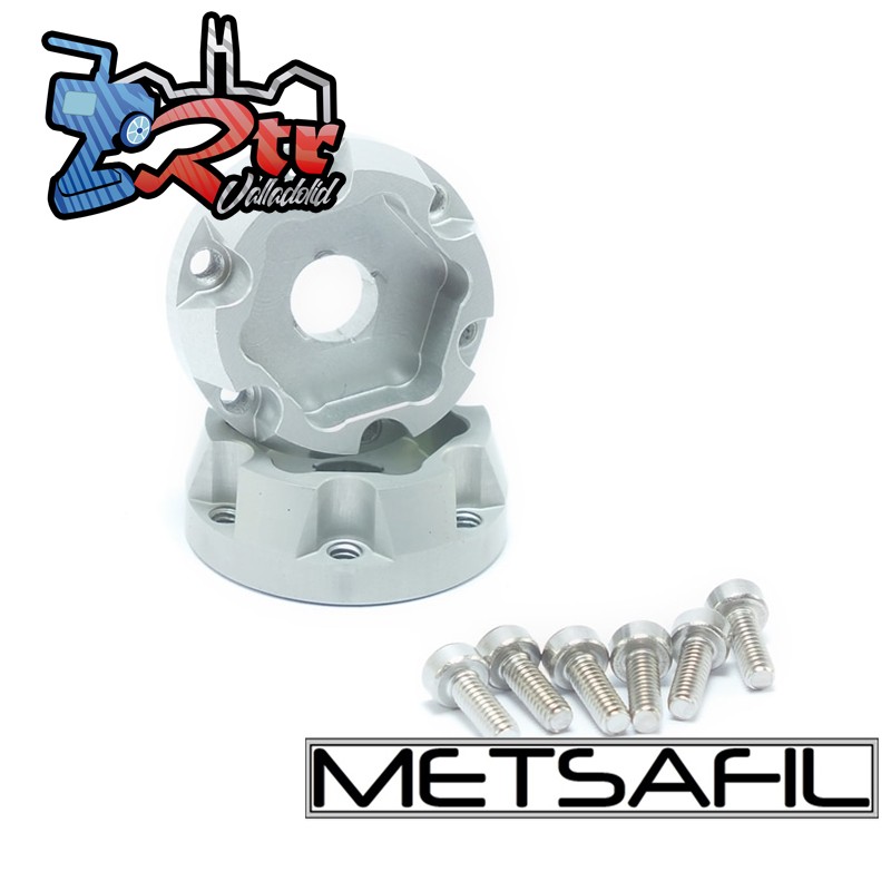 Cubos de rueda Hexagonales 12mm Sherpa Para llantas Metsafil MT5001