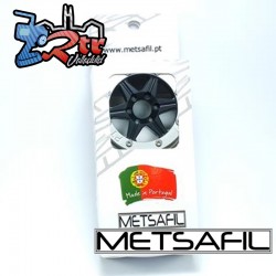 Llantas Metsafil 1.9 beadlock PT-Sixstar Negro/Plata (2 Unidades)