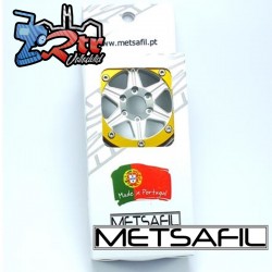 Llantas Metsafil 1.9 beadlock PT-Sixstar Plata/Oro (2 Unidades)