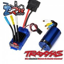 Combo Brushless Traxxas 1/16 Velineon 380 Impermeable VXL-3M TRA3370