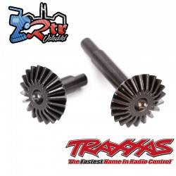 Engranajes de salida diferencial central acero templad Traxxas TRA6782