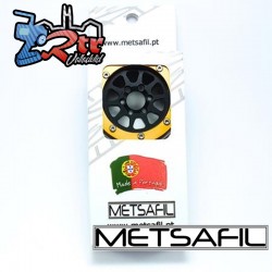 Llantas Metsafil 1.9 beadlock PT-Gear Negro/Oro (2 Unidades)