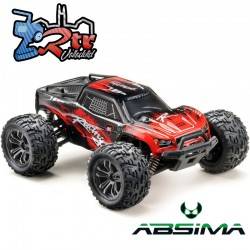 Absima Racing Monster Rojo 1/14 4Wd RTR Escobillas