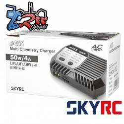 Cargador Lipo e455 AC NiMh 6-8 / LiPo 2-4s 1-4A 50W