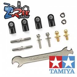 Juego de tirantes de tensor Tamiya para TT01 TGS 53662