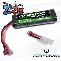 Batería Nimh 5100 mAh 7.2V 2/3A Absima