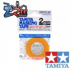 Cinta de enmascarar Tamiya 87207 2mm / 18 Metros