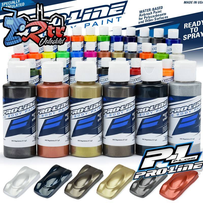Pintura Proline Lexan Colores Metales Puros 60Ml PR6323-05