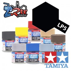 LP-5 Pintura Laca Negro Semi Brillante 10Ml Tamiya
