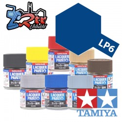 LP-6 Pintura Laca Azul Puro Brillante 10Ml Tamiya