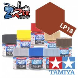 LP-18 Pintura Laca Rojo Mate 10Ml Tamiya