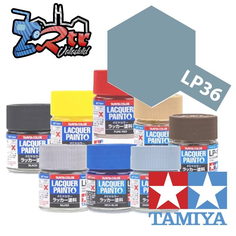 LP-36 Pintura Laca Gris Oscuro Fantasma Plano 10Ml Tamiya