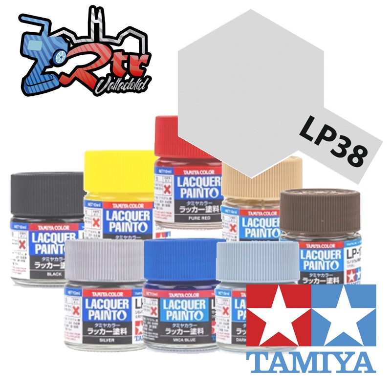 LP-38 Pintura Laca Aluminio Plano 10Ml Tamiya