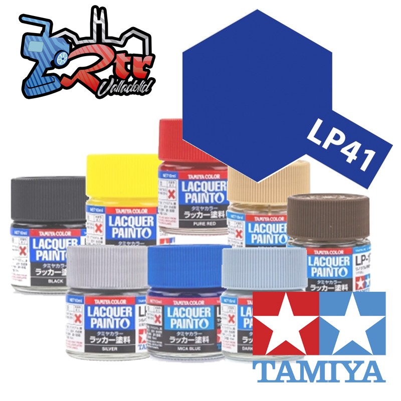 LP-41 Pintura Laca Mica Azul Brillante 10Ml Tamiya
