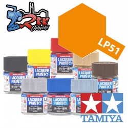 LP-51 Pintura Laca Naranja Puro Brillante 10Ml Tamiya