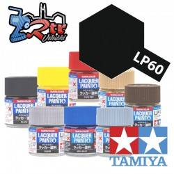 LP-60 Pintura Laca Negro Nato Plano 10Ml Tamiya