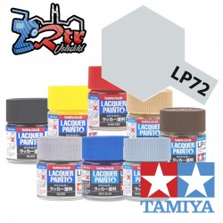 LP-72 Pintura Laca Mica Plata Brillante 10Ml Tamiya