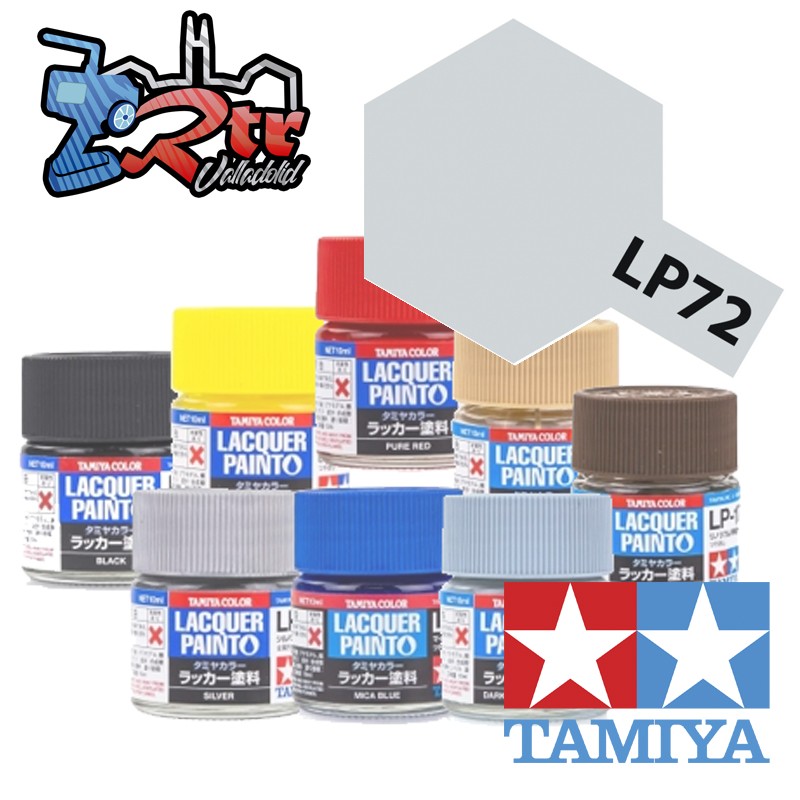 LP-72 Pintura Laca Mica Plata Brillante 10Ml Tamiya
