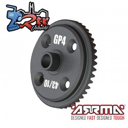 Engranaje diferencial principal, 43T Espiral GP4 EXB Caja del Diff 29mm Arrma ARA310980
