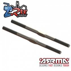 Tensor de acero, M5x89mm Plata EXB Arrma ARA330662