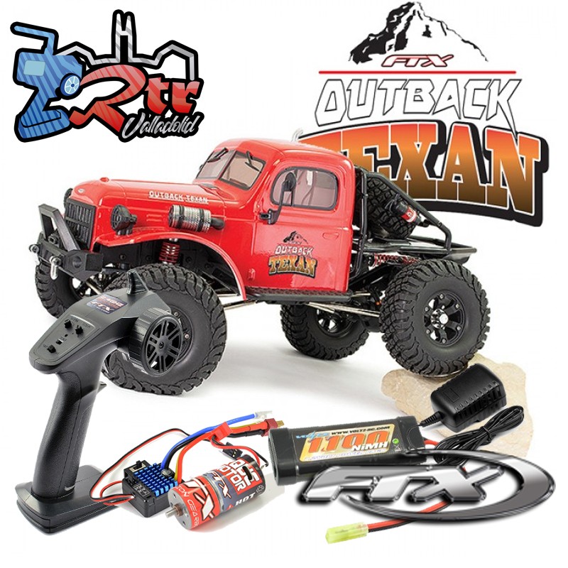 Ftx Outback Texan Crawler 1/10 4x4 RTR Rojo