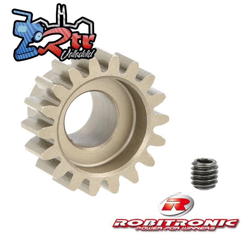 Piñón 17T Dientes Modulo 1 Eje 8mm RW1017E