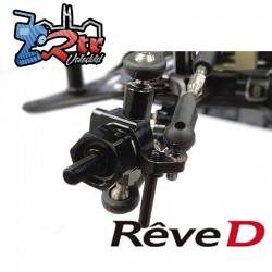 Tapón de nudillo de aluminio Reve D para nudillo delantero RD-001 ASL (3,0 mm de diámetro, 2 piezas)