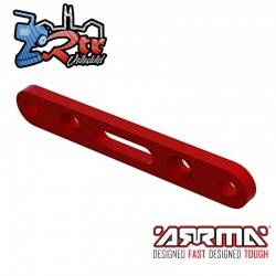 Soporte de suspensión Delantero de aluminio rojo Arrma ARA320589