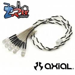 Cadena de 5 luces LED (LED blanco) AX24256