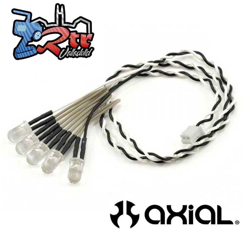 Cadena de 5 luces LED (LED blanco) AX24256