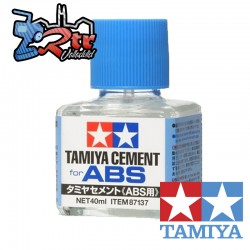 TAMIYA ABS-Cemento Botella 40ml 87137