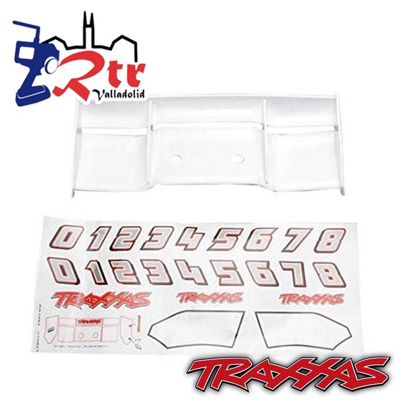 Alerón Wind Blanco Traxxas 1/10 TRA5412