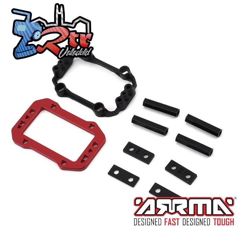 Montaje servo, aluminio: EXB Arrma ARA320574